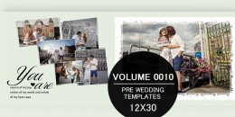 Pre Wedding templates 12X30 - 0010